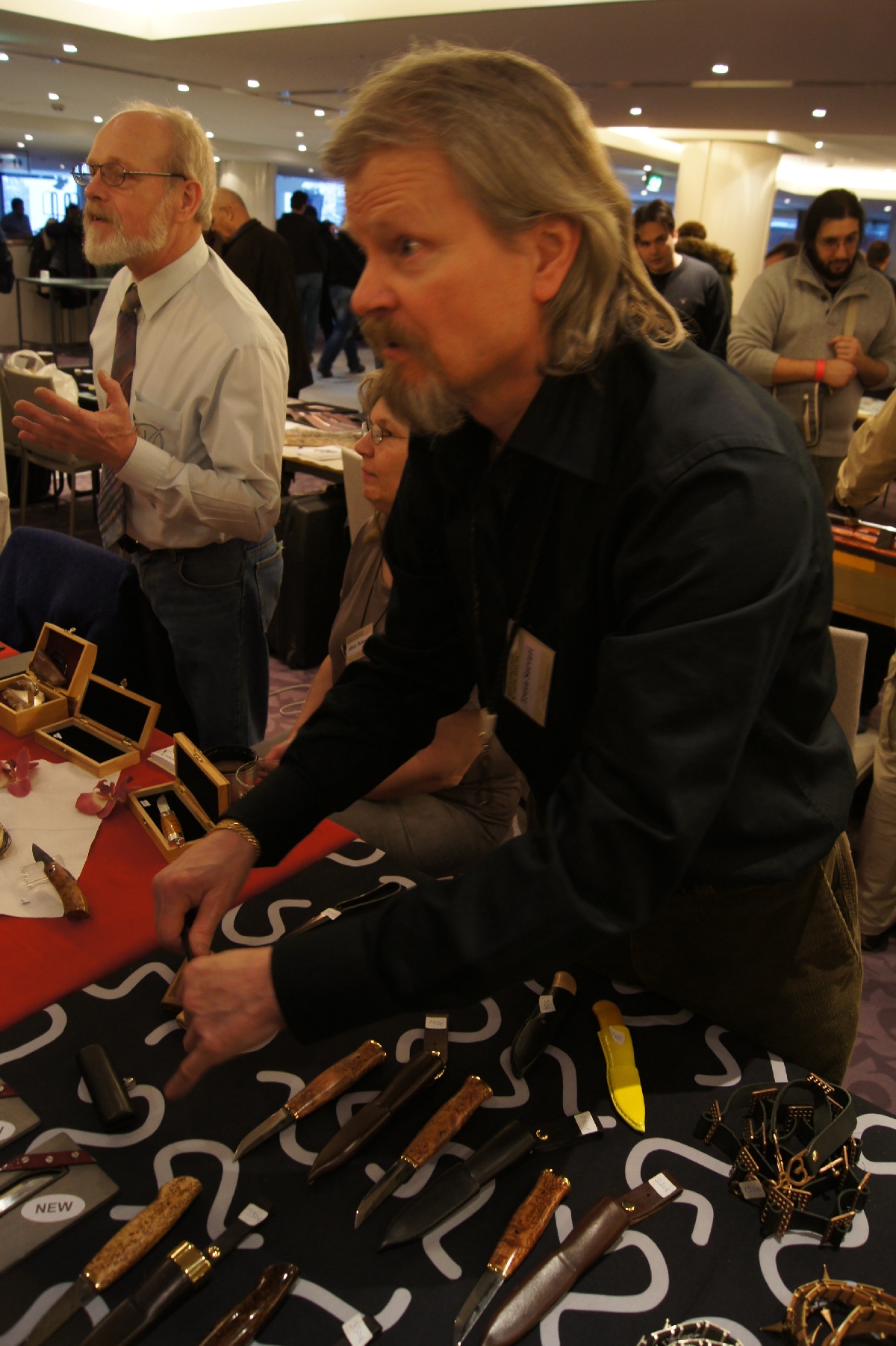 Teuvo Sorvari. Helsinki Knife Show 2012.