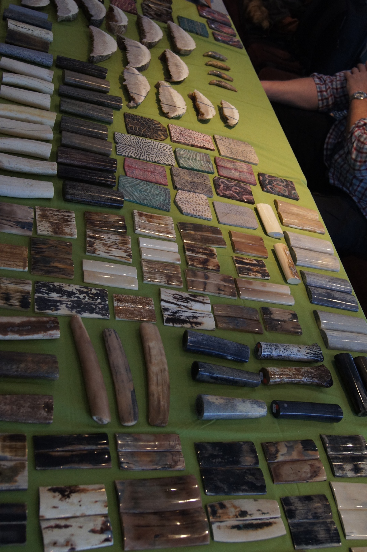 Mermeid-Knives (H. Ussing). Helsinki Knife Show 2012.