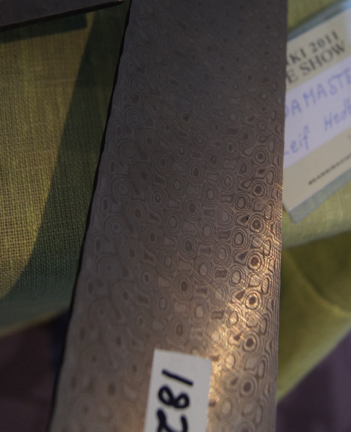 Damasteel. Helsinki Knife Show 2012.