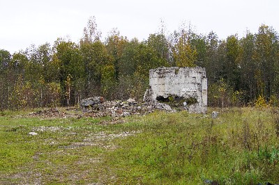 Остатки наблюдательноко пункта пво под Пярну
