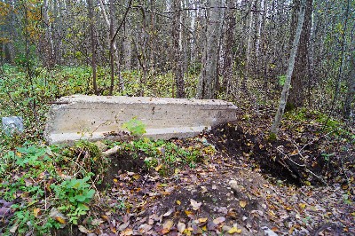 Остатки наблюдательноко пункта пво под Пярну