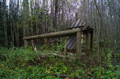 Остатки наблюдательноко пункта пво под Пярну
