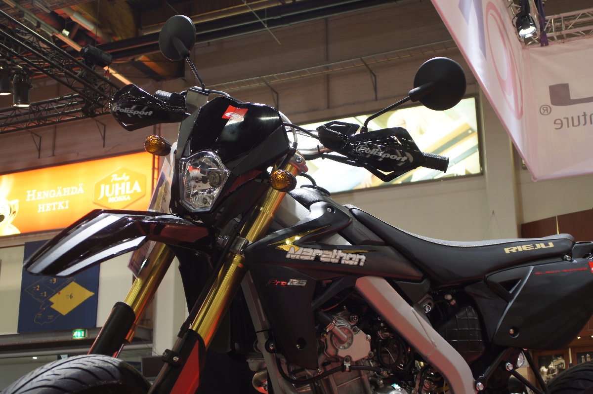 Rieju MARATHON 125 Motard. MP 12 Motorcycle Show.