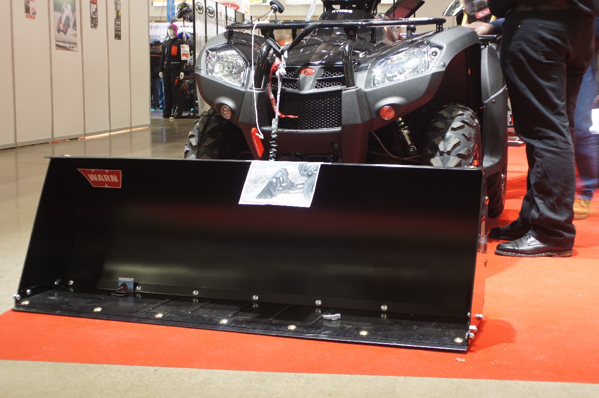 Kymco MXU 500 i IRS. MP 12 Motorcycle Show.