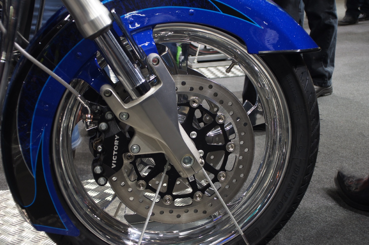 Victory Cory Ness Cross Country. MP 12 Motorcycle Show.