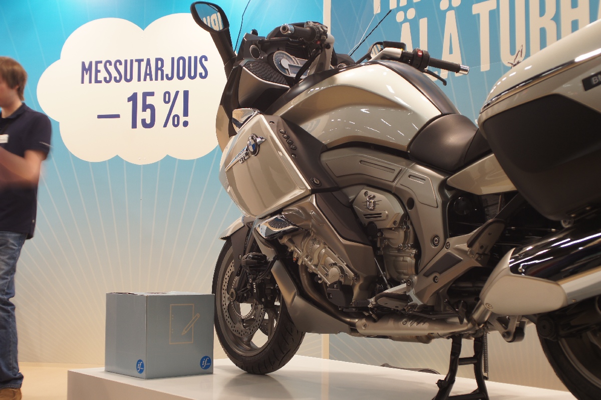 BMW K 1600 GTL. MP 12 Motorcycle Show.