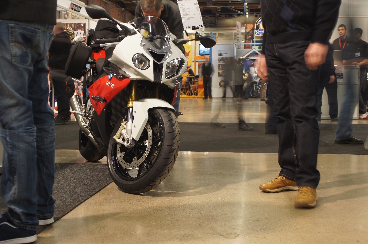 BMW S 1000 RR. MP 12 Motorcycle Show.
