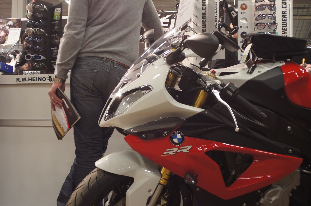 BMW S 1000 RR. MP 12 Motorcycle Show.