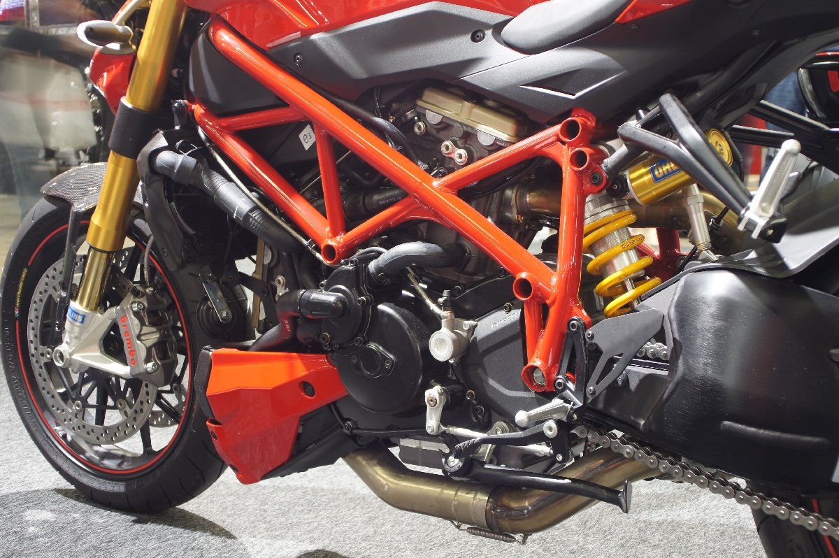 Ducati Streetfighter S. MP 12 Motorcycle Show.