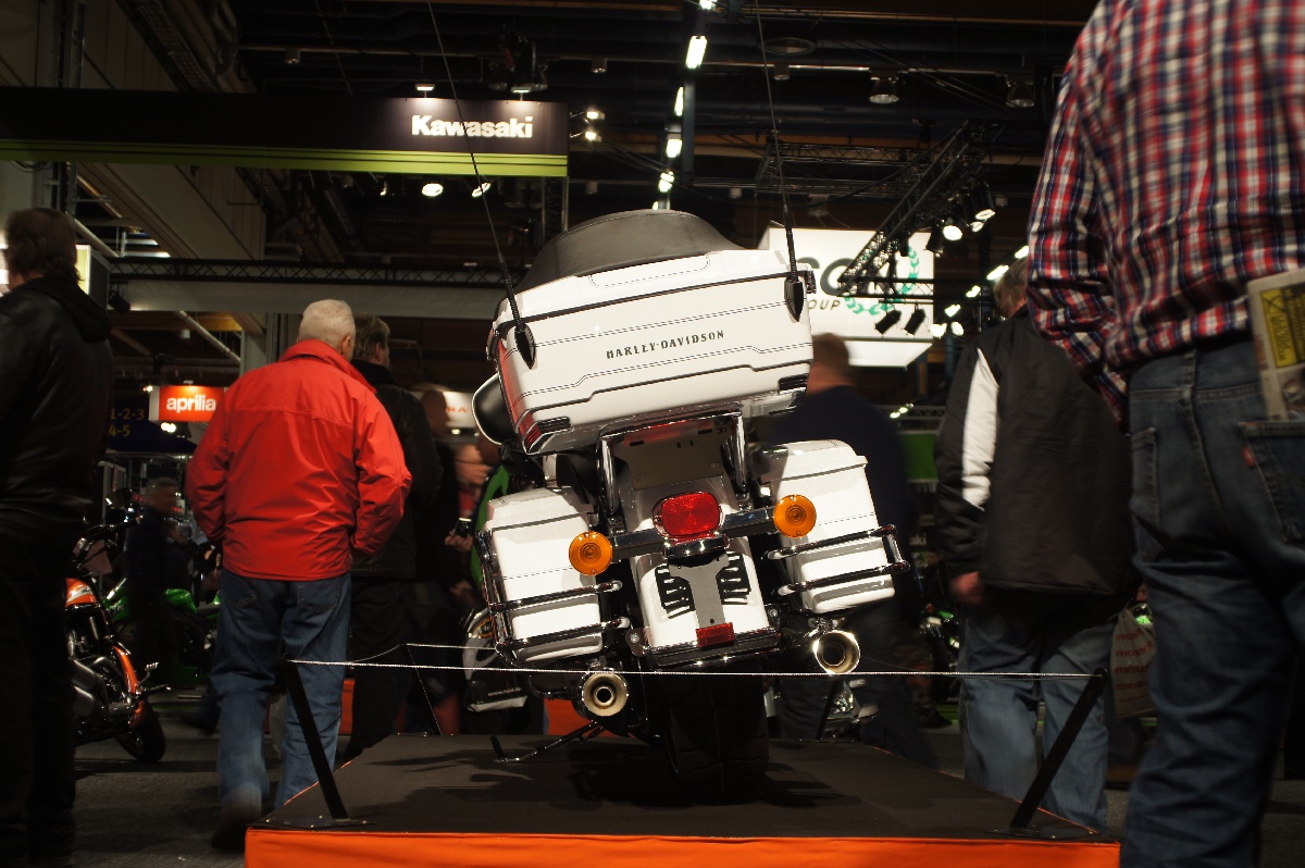 Harley Davidson. MP 12 Motorcycle Show.