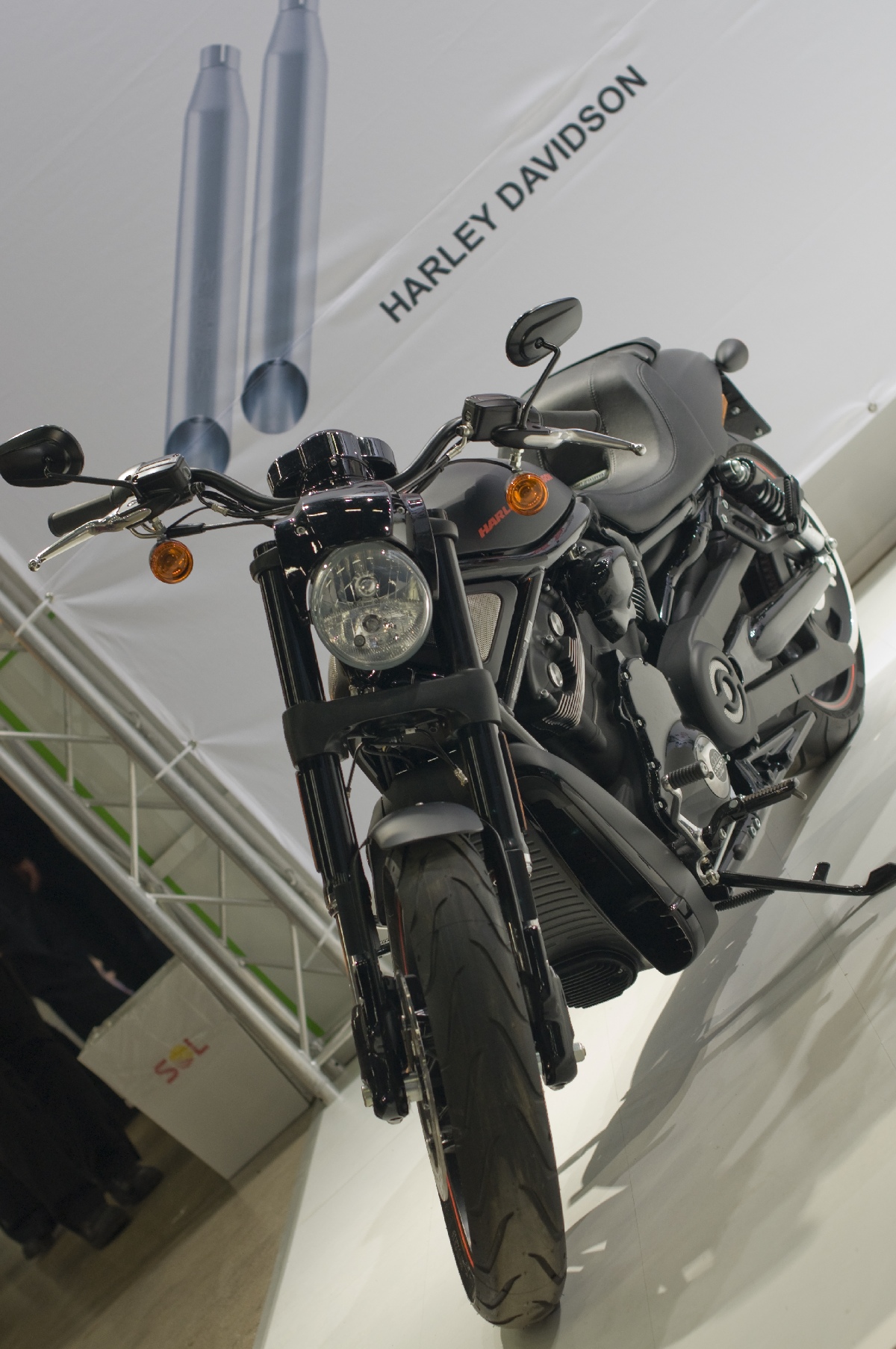 Harley Davidson V-Rod special. MP 12 Motorcycle Show.