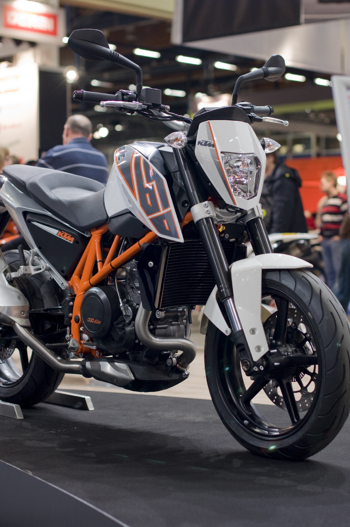 KTM 690 Duke. MP 12 Motorcycle Show.