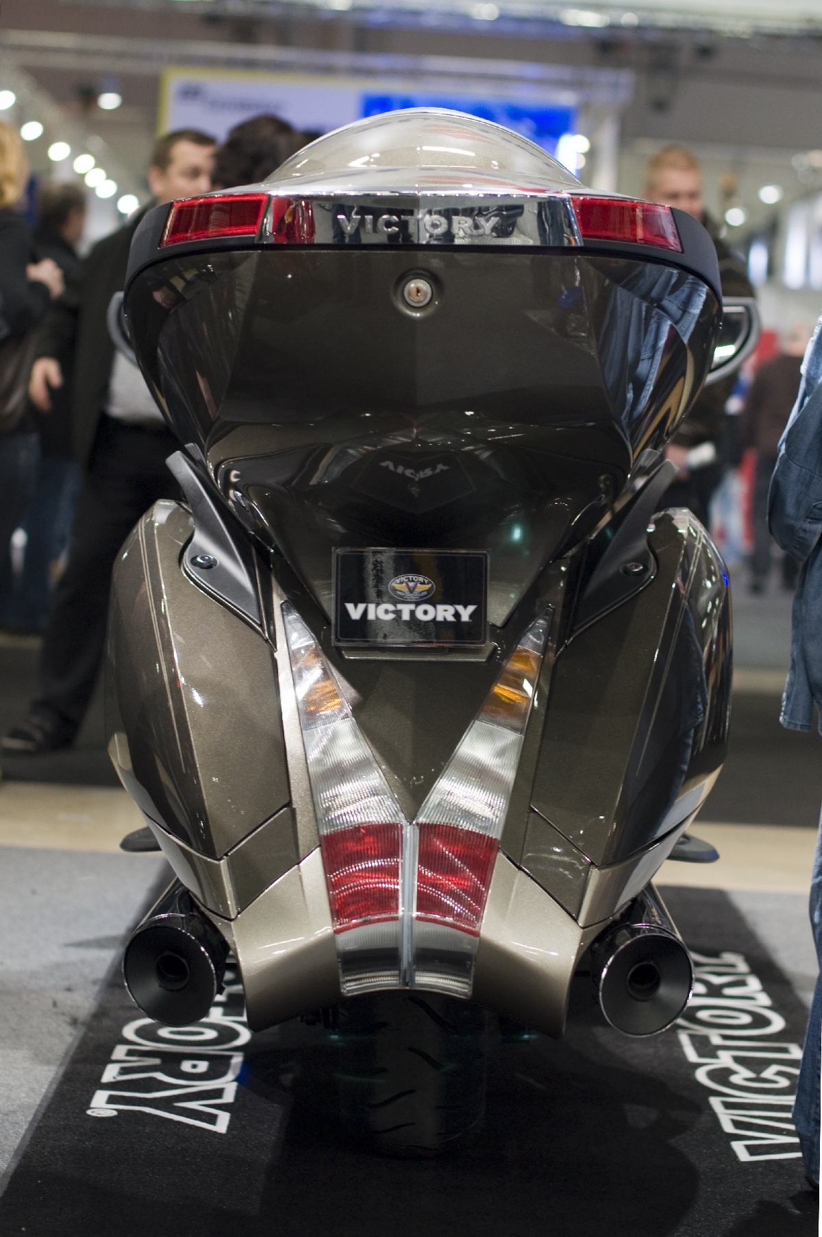 Victory Vision Tour. MP 12 Motorcycle Show.