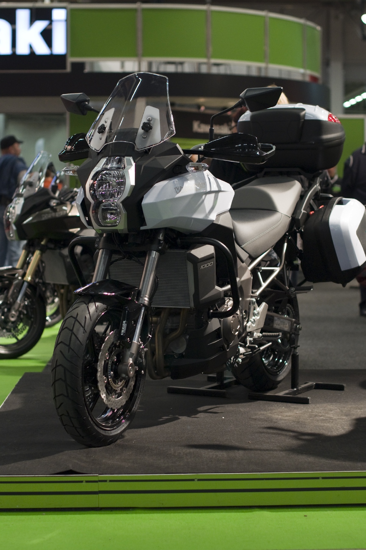 Kawasaki Versys 1000. MP 12 Motorcycle Show.