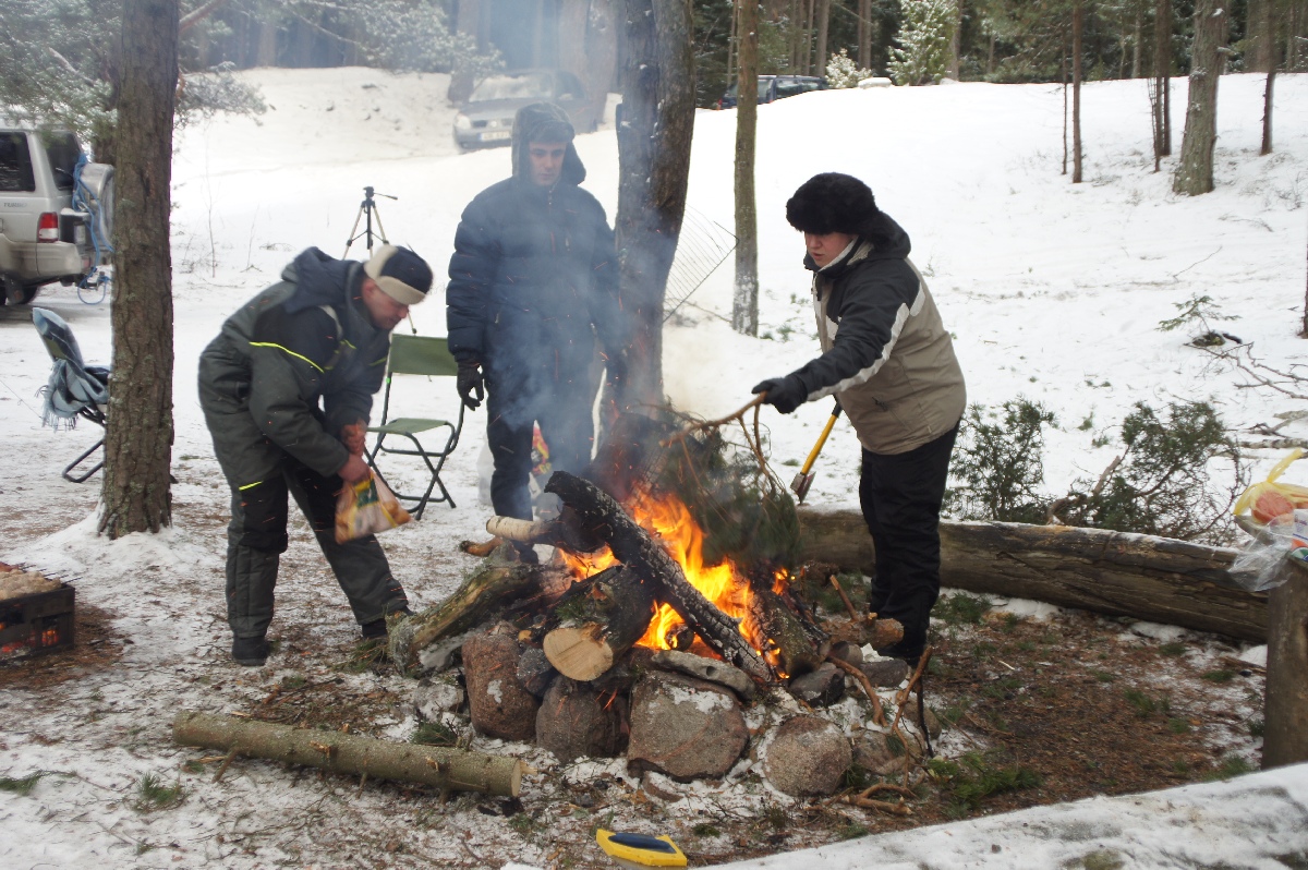  Зимний пляж Матси (Матсиранд). Matsi rand.