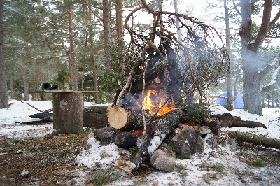Зимний пляж Матси (Матсиранд)