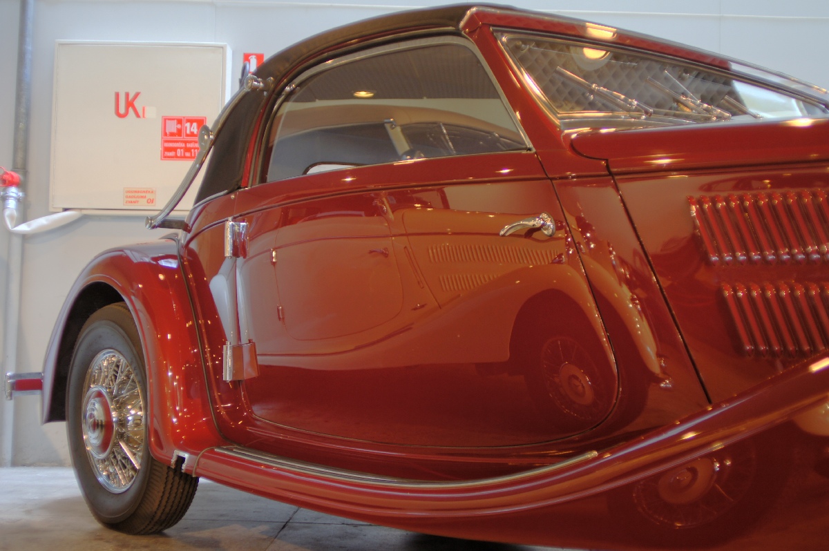 Mercedes Benz 320 Cabriolet A, 1937.  Рижский Моторный музей.