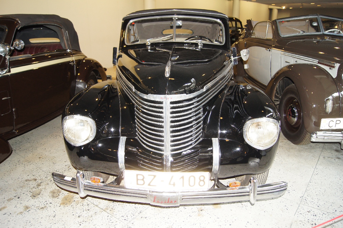 Opel Käpitan, 1939.  Рижский Моторный музей.