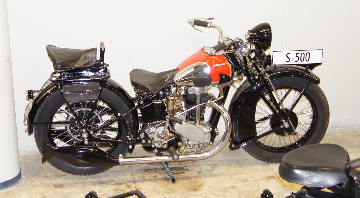 Zündapp S 500, 1931.  Рижский Моторный музей.