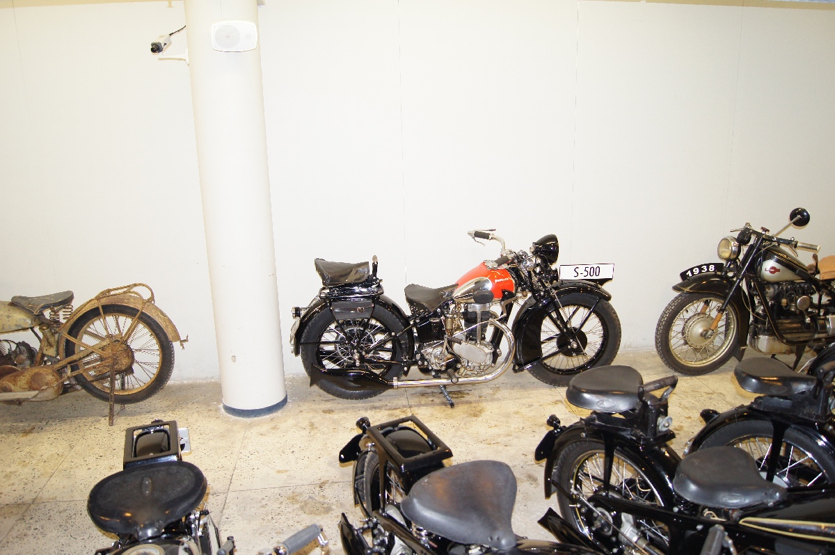 Zündapp S 500, 1931.  Рижский Моторный музей.