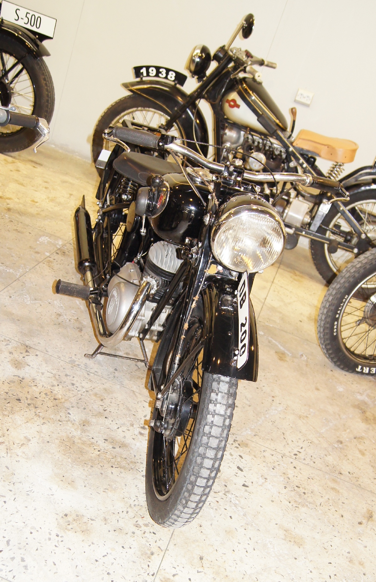 Zündapp DB 200.  Рижский Моторный музей.