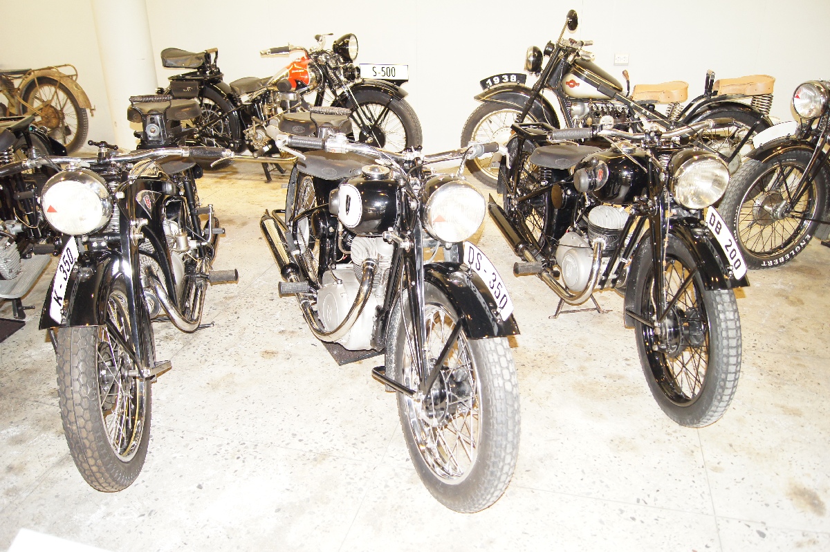 Zündapp DS 350.  Рижский Моторный музей.