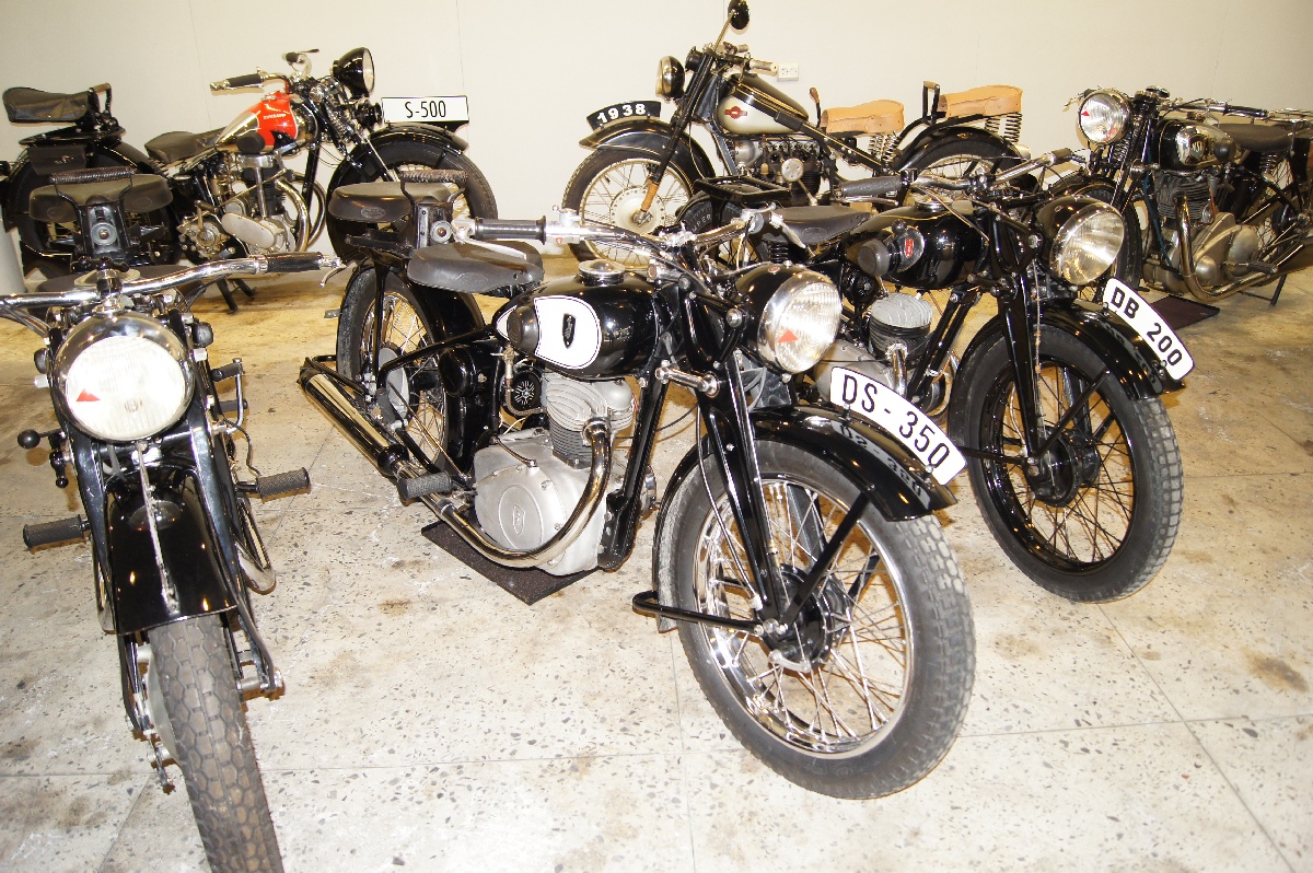 Zündapp DS 350.  Рижский Моторный музей.