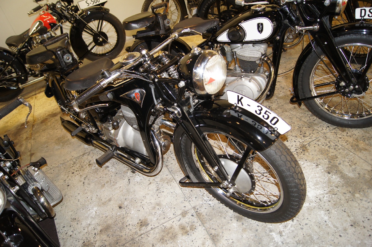 Zündapp K 350.  Рижский Моторный музей.