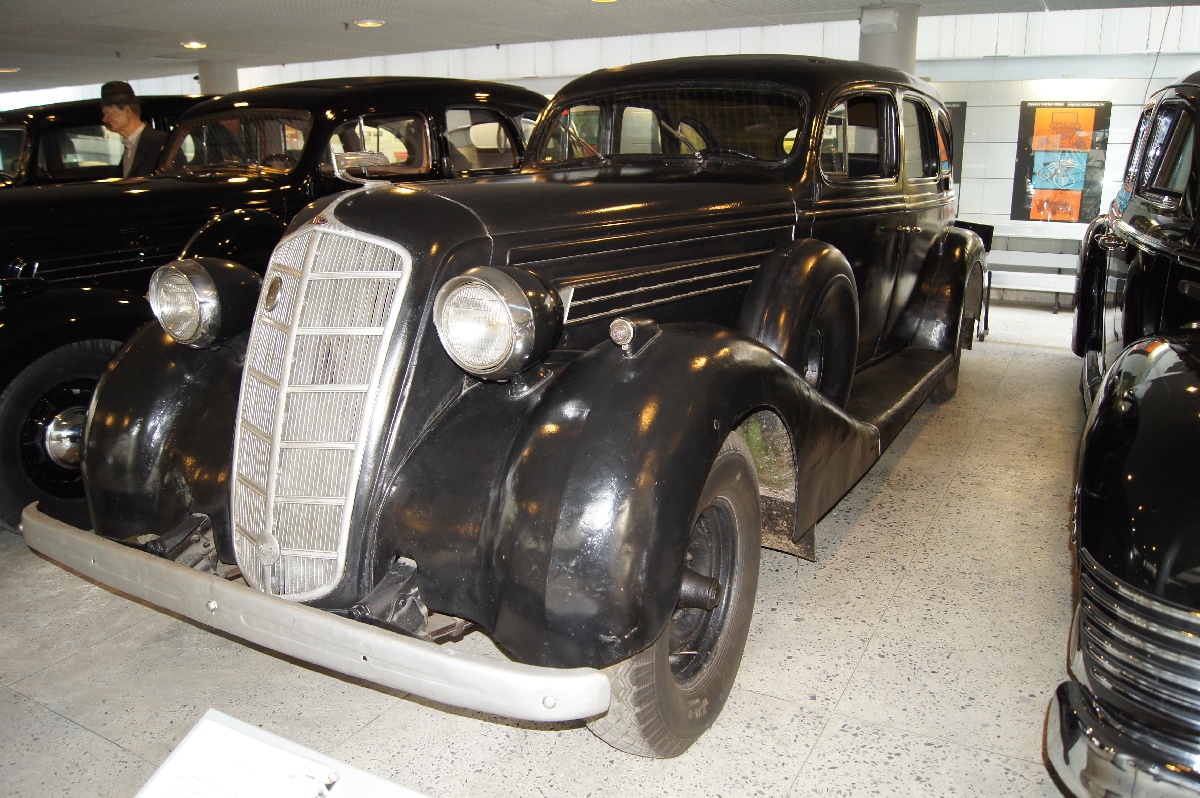ZiS 101 (ЗиС 101), 1937.  Riga Motor Museum.