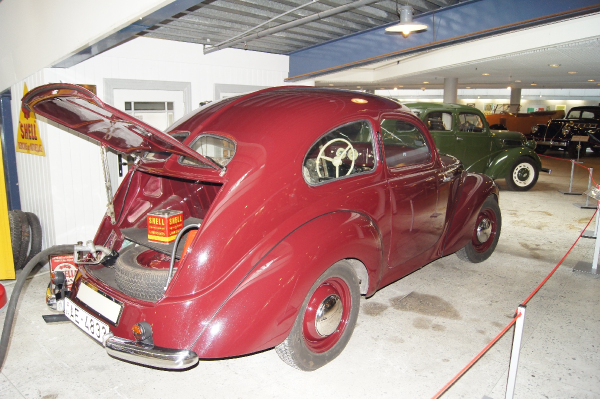 Hanomag 1,3 ltr. Type 13 (Typ 13), 1939.  Рижский Моторный музей.