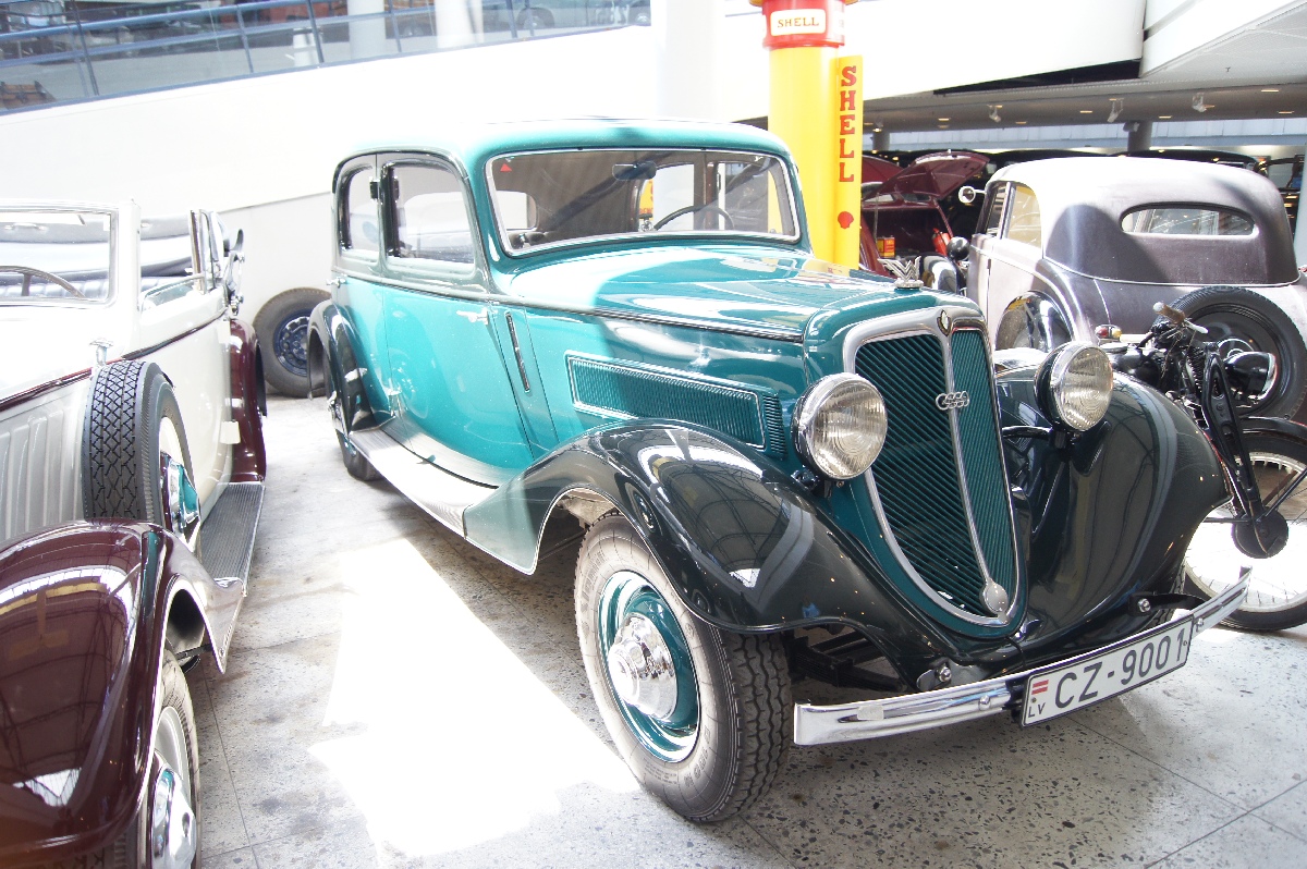 Wanderer W 240, 1935.  Рижский Моторный музей.