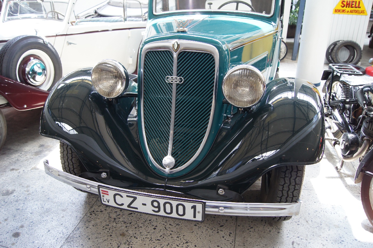 Wanderer W 240, 1935.  Рижский Моторный музей.
