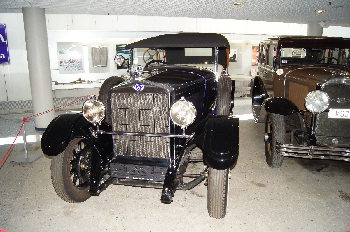 Selve 12/50 Tourer, 1927.  Riga Motor Museum.