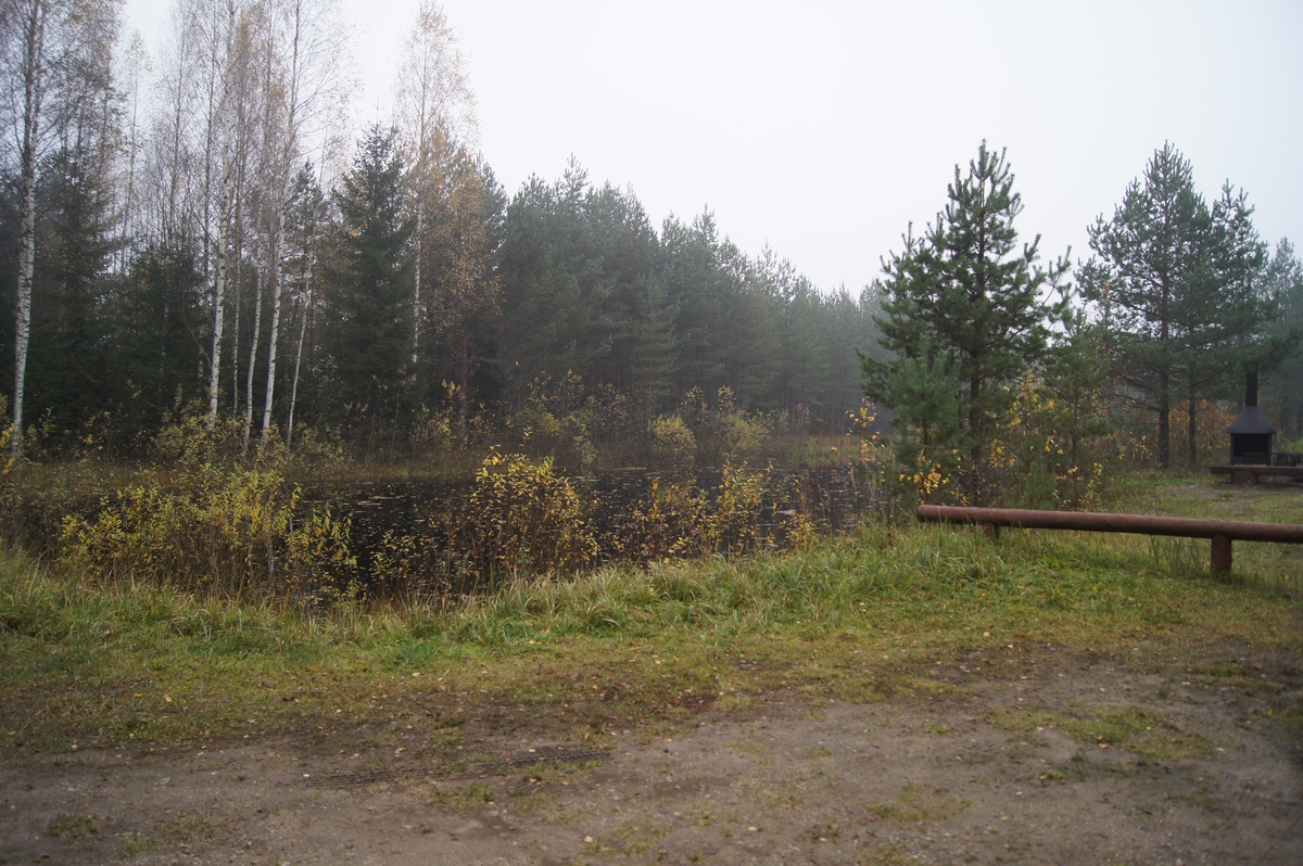 Katku lõkkekoht. Разведка пикниковых мест RMK.