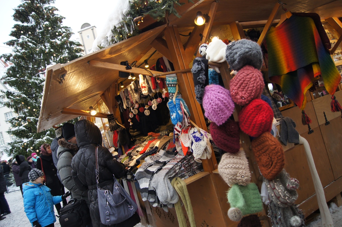 Ратушная площадь. Прогулка по Таллинну,