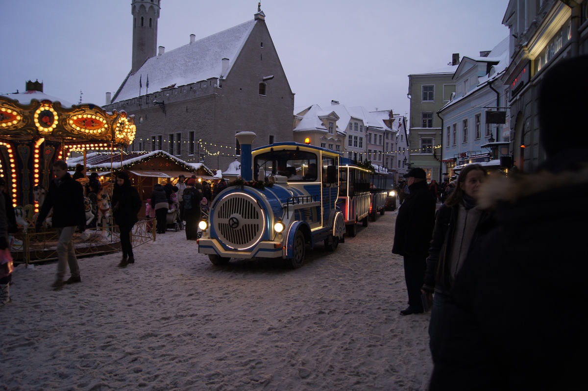 Ратушная площадь. Прогулка по Таллинну,