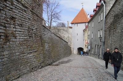 Walking in Tallinn