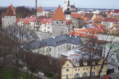 Walking in Tallinn