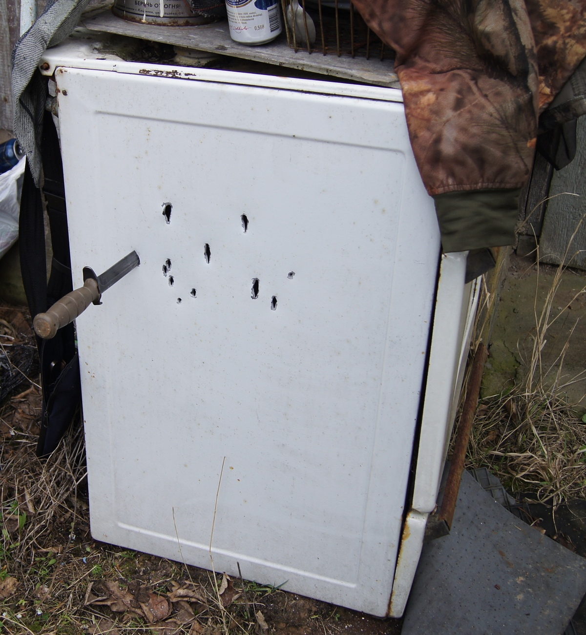 Glock knife crash test.