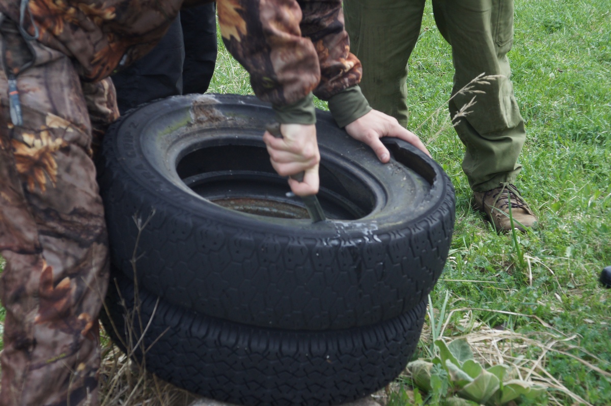  Glock knife crash test.