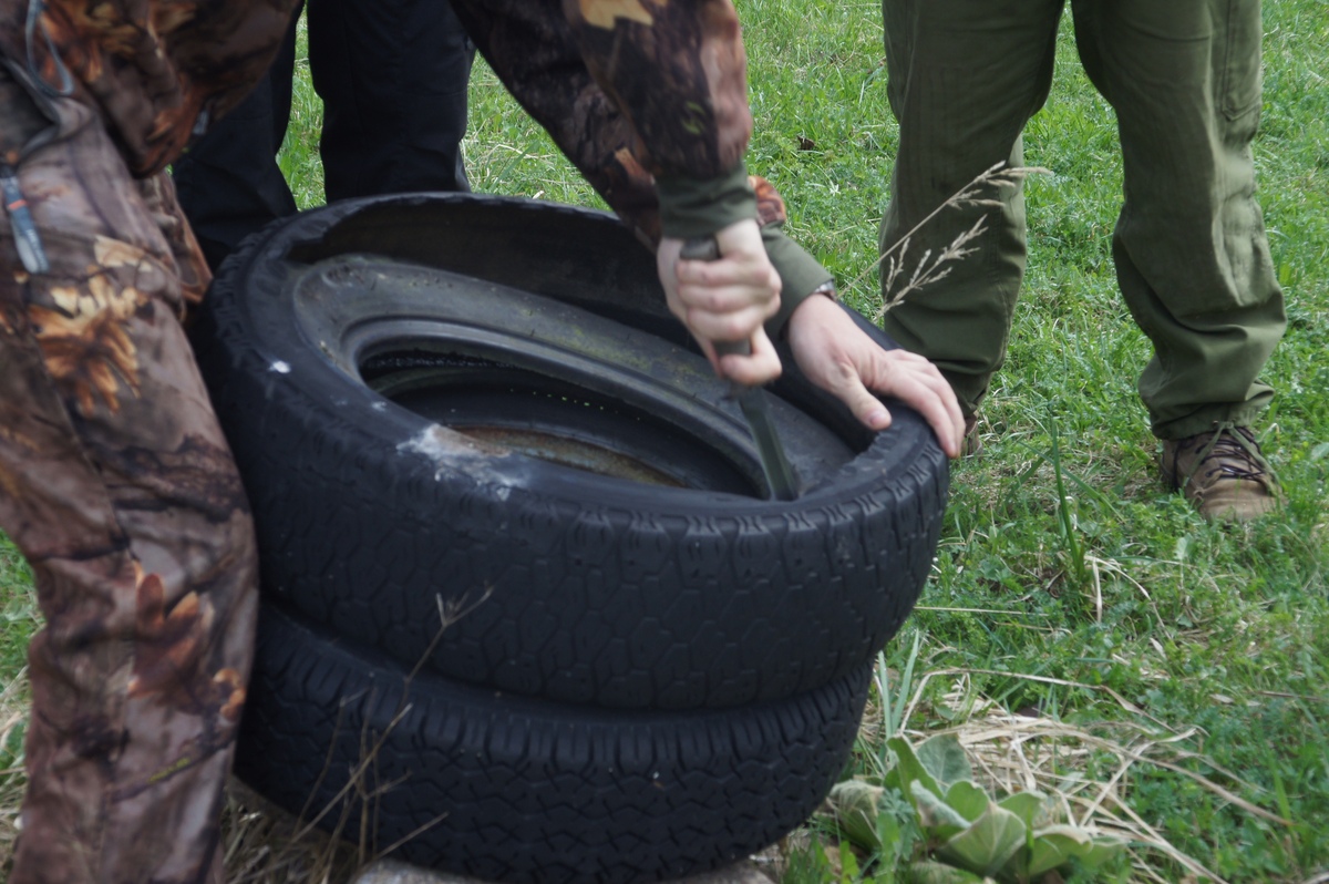  Glock knife crash test.