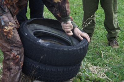 Glock knife crash test