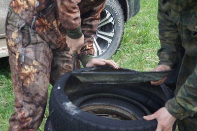 Glock knife crash test