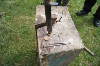 Glock knife crash test