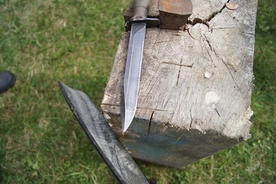 Glock knife crash test