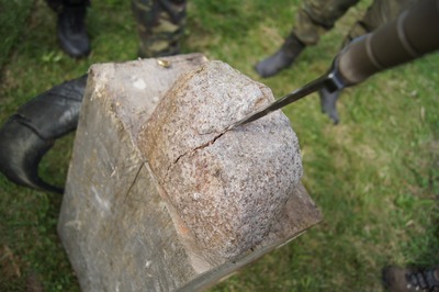 Glock knife crash test