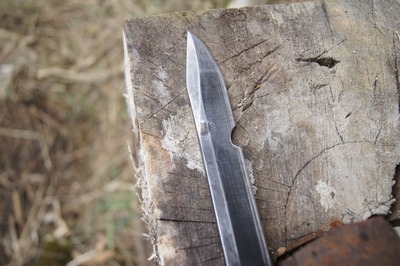 Glock knife crash test