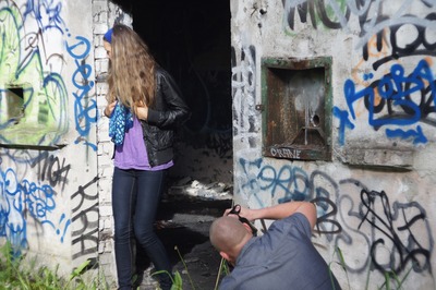 Фотосессия на военной базе Астангу