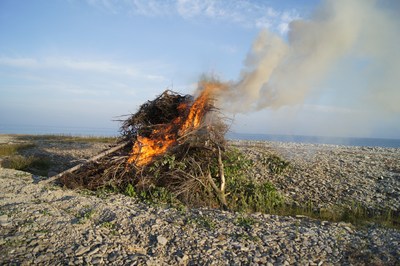 Midsummer day in Osmussaar island