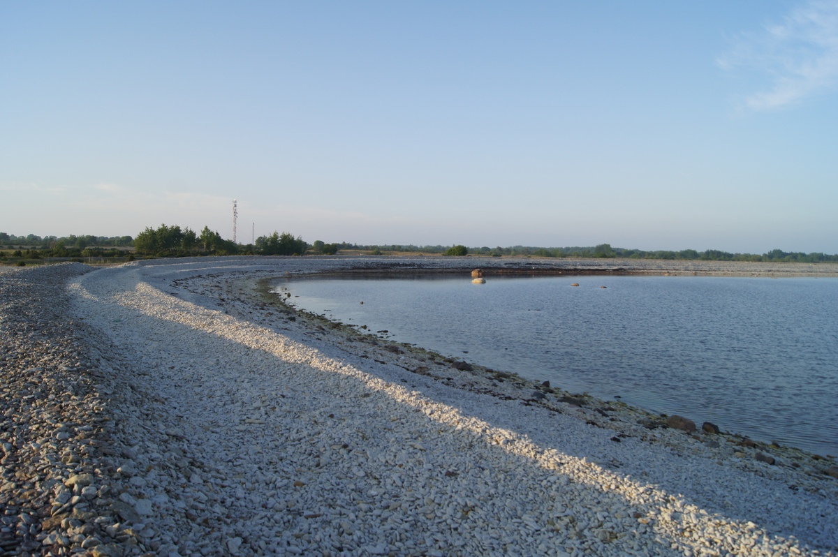 Shore. Midsummer day in Osmussaar island.